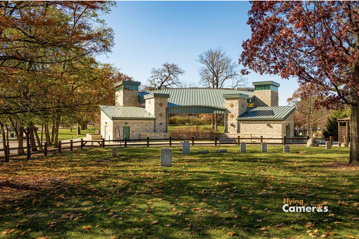 Fishel park bandshell after adjustment