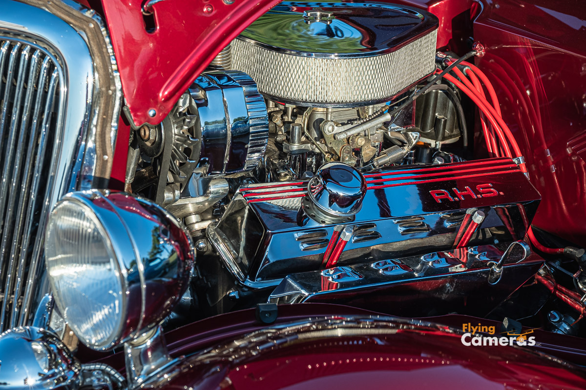 Chromed RHS engine valve cover